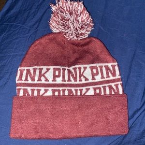 Pink winter hat